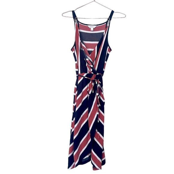 Market & Spruce Wrap Front Dress - Size Large - Picture 1 of 5
